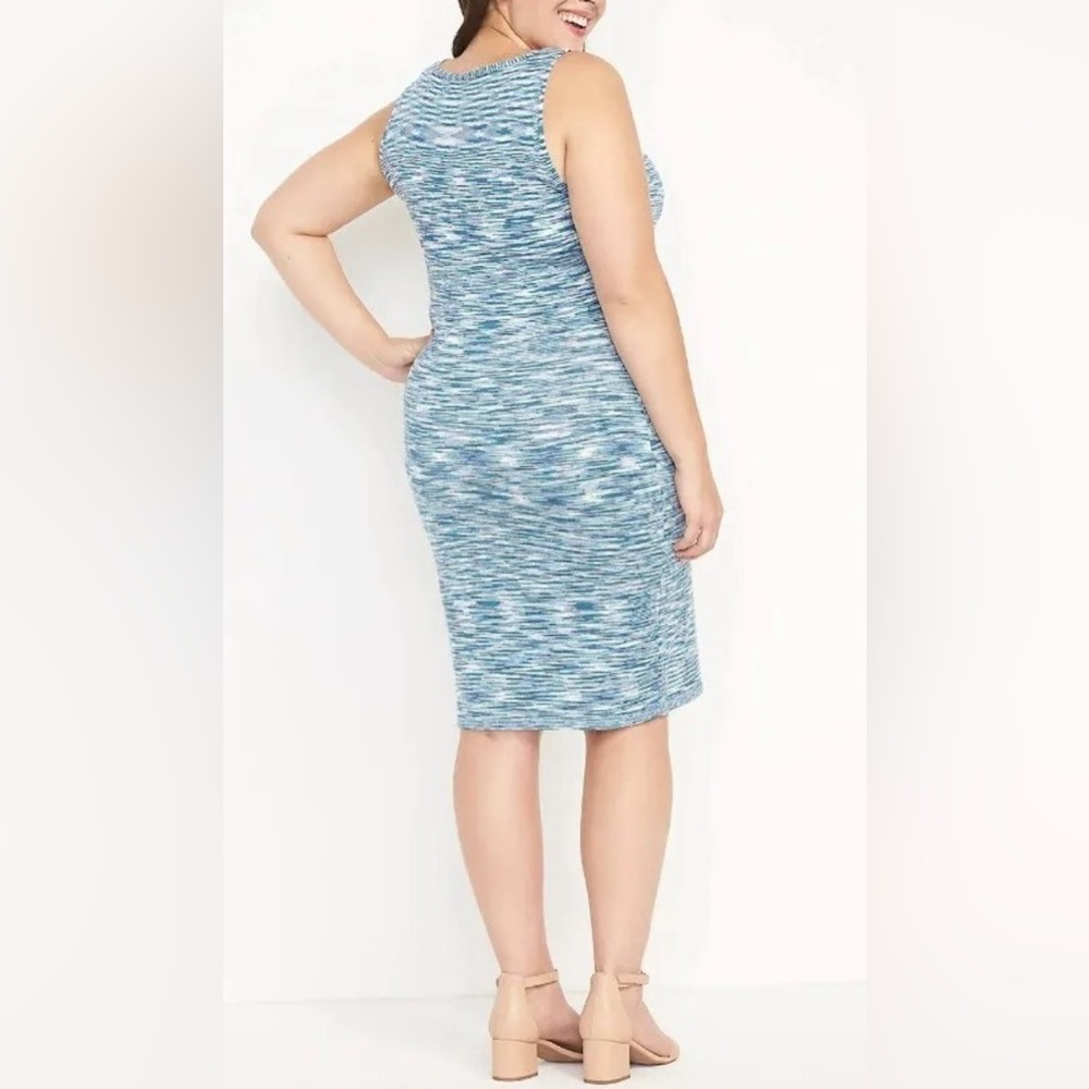 NWT Lane Bryant Sleeveless Stretch Knit Dress - Picture 2 of 8